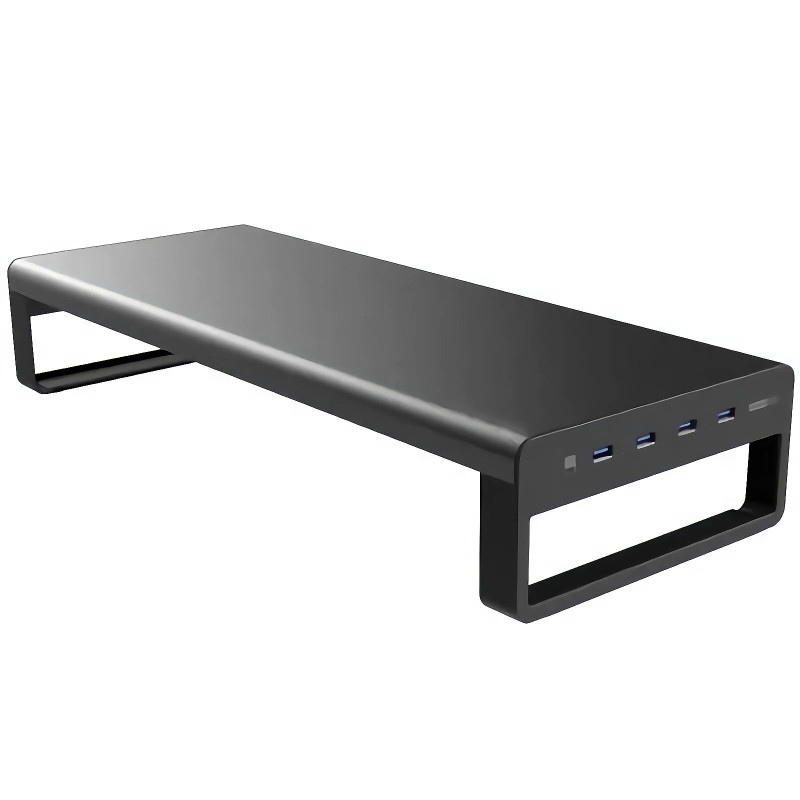 Support de Bureau Ordinateur aluminium avec HUB 4 USB 3.0 — ECO · Smarty Paris 18e